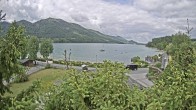 Archived image Webcam View Lake Fuschlsee 09:00