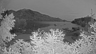 Archiv Foto Webcam Blick auf den Fuschlsee von Ebners Waldhof 03:00