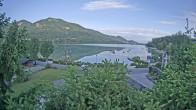 Archiv Foto Webcam Blick auf den Fuschlsee von Ebners Waldhof 05:00