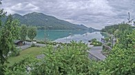 Archiv Foto Webcam Blick auf den Fuschlsee von Ebners Waldhof 07:00