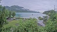 Archiv Foto Webcam Blick auf den Fuschlsee von Ebners Waldhof 17:00