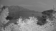 Archiv Foto Webcam Blick auf den Fuschlsee von Ebners Waldhof 03:00