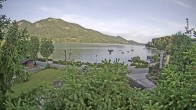 Archiv Foto Webcam Blick auf den Fuschlsee von Ebners Waldhof 05:00