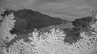 Archiv Foto Webcam Blick auf den Fuschlsee von Ebners Waldhof 03:00