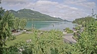 Archiv Foto Webcam Blick auf den Fuschlsee von Ebners Waldhof 07:00
