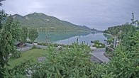 Archiv Foto Webcam Blick auf den Fuschlsee von Ebners Waldhof 05:00