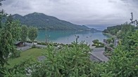 Archiv Foto Webcam Blick auf den Fuschlsee von Ebners Waldhof 07:00