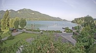Archiv Foto Webcam Blick auf den Fuschlsee von Ebners Waldhof 06:00