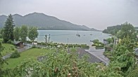 Archiv Foto Webcam Blick auf den Fuschlsee von Ebners Waldhof 19:00