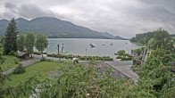 Archiv Foto Webcam Blick auf den Fuschlsee von Ebners Waldhof 11:00