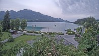 Archiv Foto Webcam Blick auf den Fuschlsee von Ebners Waldhof 04:00