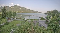 Archiv Foto Webcam Blick auf den Fuschlsee von Ebners Waldhof 05:00