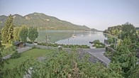 Archiv Foto Webcam Blick auf den Fuschlsee von Ebners Waldhof 06:00
