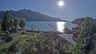 Archiv Foto Webcam Blick auf den Fuschlsee von Ebners Waldhof 17:00
