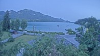 Archiv Foto Webcam Blick auf den Fuschlsee von Ebners Waldhof 03:00