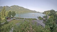 Archiv Foto Webcam Blick auf den Fuschlsee von Ebners Waldhof 06:00