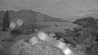 Archiv Foto Webcam Blick auf den Fuschlsee von Ebners Waldhof 03:00