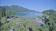 Archiv Foto Webcam Blick auf den Fuschlsee von Ebners Waldhof 07:00