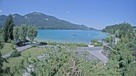 Archiv Foto Webcam Blick auf den Fuschlsee von Ebners Waldhof 09:00