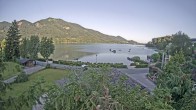 Archiv Foto Webcam Blick auf den Fuschlsee von Ebners Waldhof 05:00
