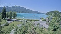Archiv Foto Webcam Blick auf den Fuschlsee von Ebners Waldhof 11:00
