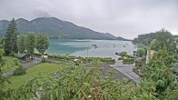 Archiv Foto Webcam Blick auf den Fuschlsee von Ebners Waldhof 11:00