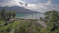 Archiv Foto Webcam Blick auf den Fuschlsee von Ebners Waldhof 15:00