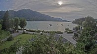 Archiv Foto Webcam Blick auf den Fuschlsee von Ebners Waldhof 17:00