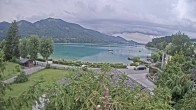 Archiv Foto Webcam Blick auf den Fuschlsee von Ebners Waldhof 19:00