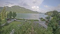 Archiv Foto Webcam Blick auf den Fuschlsee von Ebners Waldhof 06:00