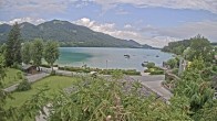 Archiv Foto Webcam Blick auf den Fuschlsee von Ebners Waldhof 07:00