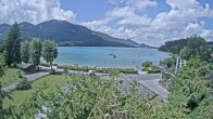Archiv Foto Webcam Blick auf den Fuschlsee von Ebners Waldhof 11:00