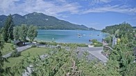Archiv Foto Webcam Blick auf den Fuschlsee von Ebners Waldhof 09:00