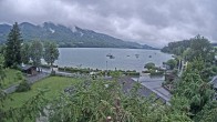 Archiv Foto Webcam Blick auf den Fuschlsee von Ebners Waldhof 06:00