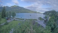 Archived image Webcam View Lake Fuschlsee 05:00