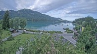 Archiv Foto Webcam Blick auf den Fuschlsee von Ebners Waldhof 06:00