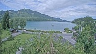 Archiv Foto Webcam Blick auf den Fuschlsee von Ebners Waldhof 07:00