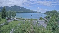 Archiv Foto Webcam Blick auf den Fuschlsee von Ebners Waldhof 09:00