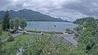 Archiv Foto Webcam Blick auf den Fuschlsee von Ebners Waldhof 11:00