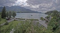 Archiv Foto Webcam Blick auf den Fuschlsee von Ebners Waldhof 15:00