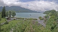 Archiv Foto Webcam Blick auf den Fuschlsee von Ebners Waldhof 11:00