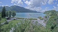 Archiv Foto Webcam Blick auf den Fuschlsee von Ebners Waldhof 11:00
