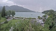 Archiv Foto Webcam Blick auf den Fuschlsee von Ebners Waldhof 15:00
