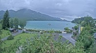 Archiv Foto Webcam Blick auf den Fuschlsee von Ebners Waldhof 17:00