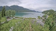 Archiv Foto Webcam Blick auf den Fuschlsee von Ebners Waldhof 07:00