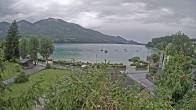 Archiv Foto Webcam Blick auf den Fuschlsee von Ebners Waldhof 09:00