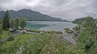 Archiv Foto Webcam Blick auf den Fuschlsee von Ebners Waldhof 11:00