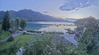 Archiv Foto Webcam Blick auf den Fuschlsee von Ebners Waldhof 19:00