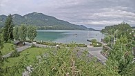 Archiv Foto Webcam Blick auf den Fuschlsee von Ebners Waldhof 07:00