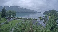 Archiv Foto Webcam Blick auf den Fuschlsee von Ebners Waldhof 07:00